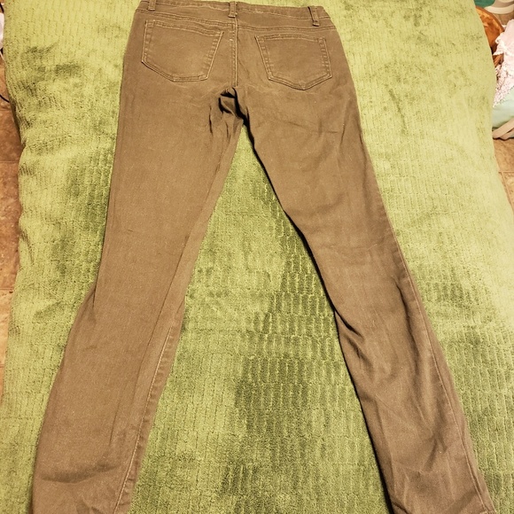 Distressed army green pants - Picture 2 of 4